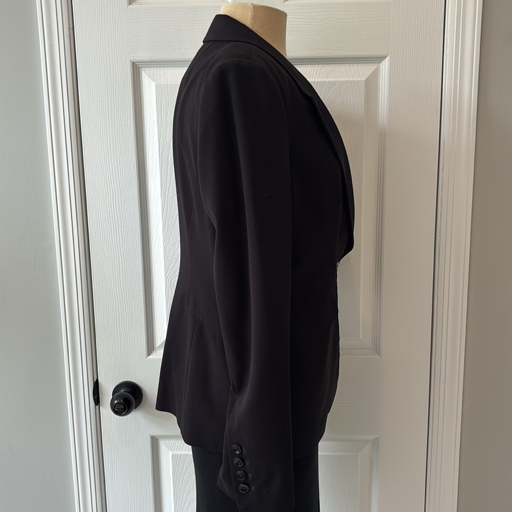 White House Black Market Women's Blazer Black Like New - Picture 2 of 6